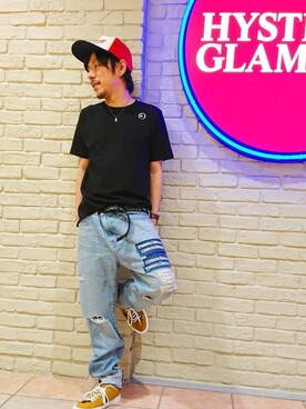 Logo メッシュキャップを使ったその他ユーザーのメンズ人気ファッションコーディネート Wear