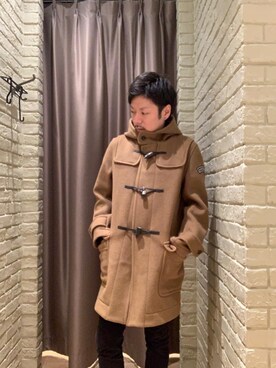 「HYSTERIC GLAMOUR（ヒステリックグラマー）のアイテム（ダッフルコート）」を使った、Seiyaさん（メンズ・171cm）の秋コーディネート