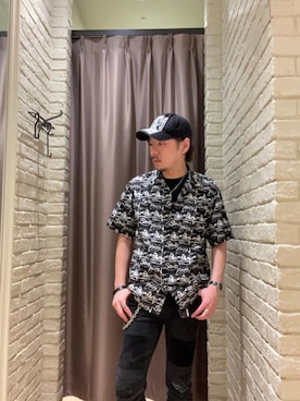 「ロックコーデ」｜「アイテム（キャップ）」を使った、Seiyaさん（メンズ・171cm）の春コーディネート