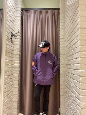「HYSTERIC GLAMOUR（ヒステリックグラマー）のアイテム（ナイロンジャケット）」を使った、Seiyaさん（メンズ・171cm）の秋コーディネート