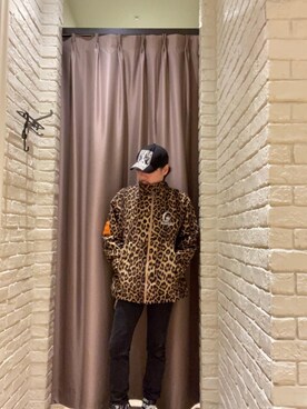 「HYSTERIC GLAMOUR（ヒステリックグラマー）のアイテム（ナイロンジャケット）」を使った、Seiyaさん（メンズ・171cm）の秋コーディネート
