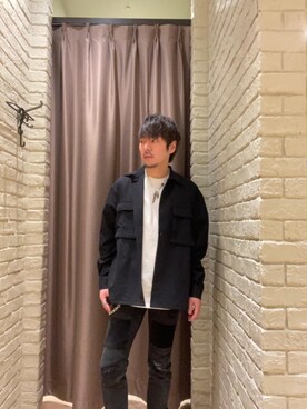 「ﾋﾞｯｸﾞｼﾙｴｯﾄ」｜Seiyaさん（メンズ・171cm）の春コーディネート