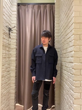 「ﾋﾞｯｸﾞｼﾙｴｯﾄ」｜Seiyaさん（メンズ・171cm）の春コーディネート