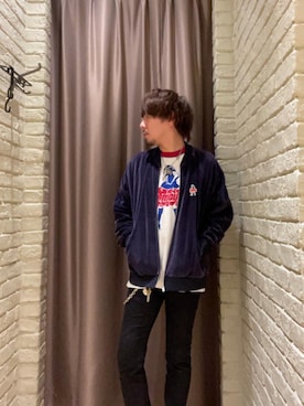 「らふこーで」｜「アイテム（その他アウター）」を使った、Seiyaさん（メンズ・171cm）の秋コーディネート