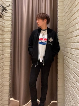「らふこーで」｜「アイテム（その他アウター）」を使った、Seiyaさん（メンズ・171cm）の秋コーディネート