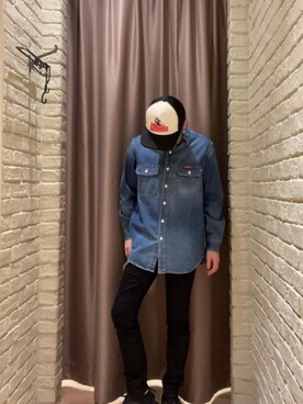 「らふこーで」｜「アイテム（キャップ）」を使った、Seiyaさん（メンズ・171cm）の冬コーディネート