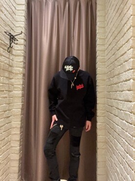 「らふこーで」｜「アイテム（キャップ）」を使った、Seiyaさん（メンズ・171cm）の冬コーディネート