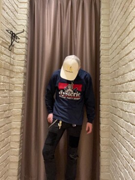 「らふこーで」｜「アイテム（キャップ）」を使った、Seiyaさん（メンズ・171cm）の冬コーディネート