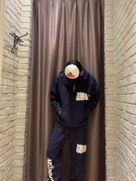 「らふこーで」｜「アイテム（スウェットパンツ）」を使った、Seiyaさん（メンズ・171cm）の冬コーディネート