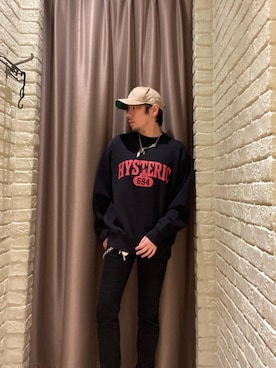 「らふこーで」｜「アイテム（キャップ）」を使った、Seiyaさん（メンズ・171cm）の冬コーディネート