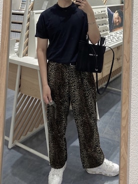 「DRIES VAN NOTEN（ドリスヴァンノッテン）のアイテム（チノパンツ）」を使った、kosei さん（メンズ・175cm）の夏コーディネート