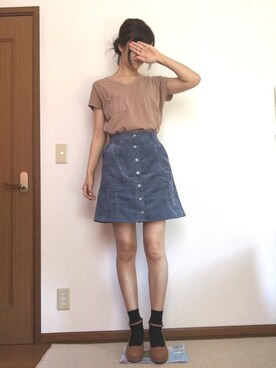 「ドラフトマジェ」｜eriさん（レディース・169cm）の夏コーディネート