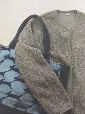 「ミナペルホネン」｜「アイテム（その他アウター）」を使った、ぴばこさん（キッズ・100cm）の秋コーディネート