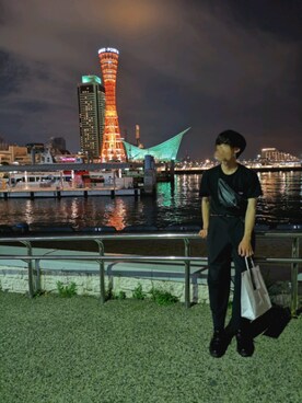 「Dr. Martens（ドクターマーチン）の［UNISEX/ユニセックス］Dr.Martens ドクターマーチン 3EYE GIBSON 1461 MONO 3ホール ギブソン シューズ（ドレスシューズ）」を使った、yusukeさん（メンズ・167cm）の春コーディネート