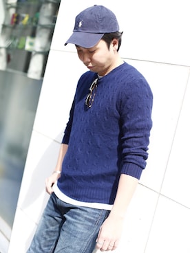 Masahiro Yoyasuさん（メンズ・179cm）の春コーディネート