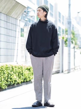 Ryo Hakozakiさん（メンズ・180cm）の秋コーディネート