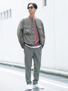 Ryo Hakozakiさん（メンズ・180cm）の秋コーディネート