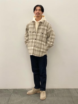 Ryo Hakozakiさん（メンズ・181cm）の秋コーディネート