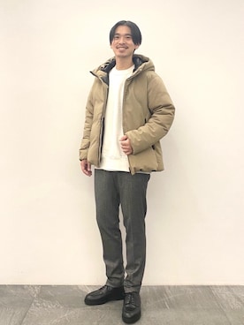 Ryo Hakozakiさん（メンズ・181cm）の秋コーディネート