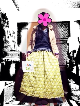 はる🌞さん（レディース・154cm）の冬コーディネート