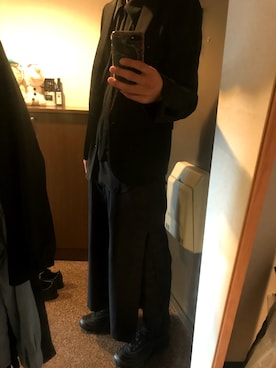 「エトセンス」｜「アイテム（ジャケット/アウター）」を使った、にっくさん（メンズ・169cm）の冬コーディネート