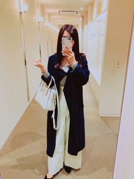 「URBAN RESEARCH Sonny Label（アーバンリサーチサニーレーベル）のアイテム（トレンチコート）」を使った、ma＊さん（レディース・158cm）の春コーディネート