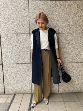 yabu_lemageさん（レディース・162cm）の秋コーディネート