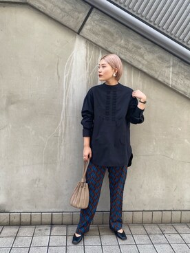 yabu_lemageさん（レディース・162cm）の秋コーディネート