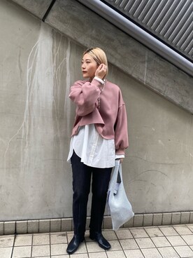 yabu_lemageさん（レディース・162cm）の冬コーディネート
