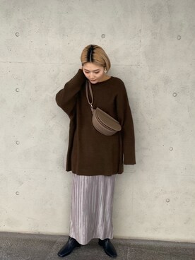 yabu_lemageさん（レディース・162cm）の冬コーディネート