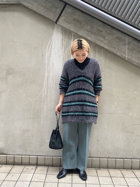 yabu_lemageさん（レディース・162cm）の冬コーディネート