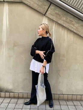 yabu_lemageさん（レディース・162cm）の冬コーディネート