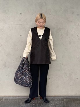yabu_lemageさん（レディース・162cm）の冬コーディネート