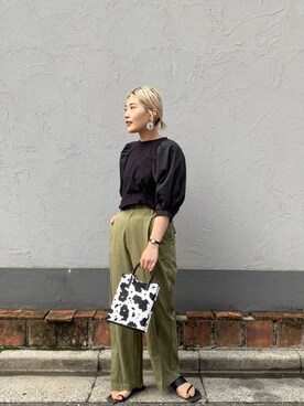 yabu_lemageさん（レディース・162cm）の夏コーディネート