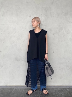 yabu_lemageさん(レディース・162cm)の夏コーディネート