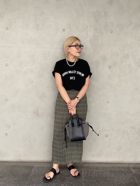 yabu_lemageさん（レディース・162cm）の夏コーディネート