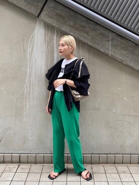 yabu_lemageさん(レディース・162cm)の夏コーディネート