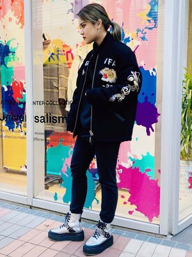 RUIさん（レディース・159cm）の秋コーディネート