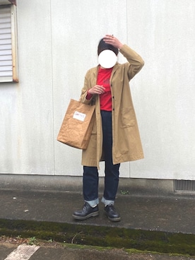 「SO（エスオー）のアイテム（ジャケット/アウター）」を使った、とんぼさん（レディース・163cm）の冬コーディネート