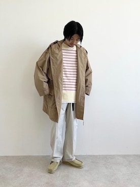 「ﾋﾞｯｸﾞｼﾙｴｯﾄ」｜「アイテム（ジャケット/アウター）」を使った、miwa_rさん（メンズ・170cm）の冬コーディネート