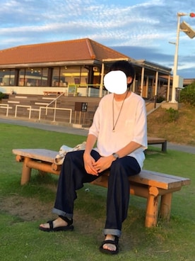 たかふさん(メンズ・184cm)の夏コーディネート