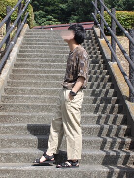 おさかなさん（メンズ・169cm）の夏コーディネート