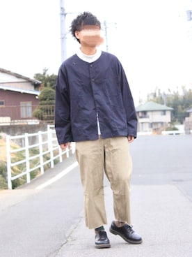 おさかなさん（メンズ・169cm）の春コーディネート