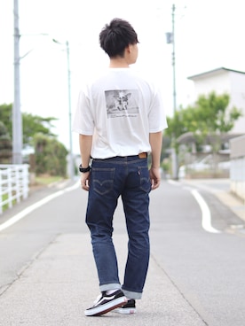 おさかなさん(メンズ・170cm)の夏コーディネート