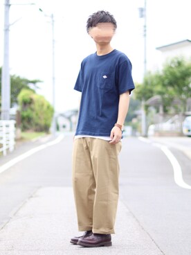 「Right-on（ライトオン）のアイテム（タンクトップ）」を使った、おさかなさん（メンズ・170cm）の夏コーディネート