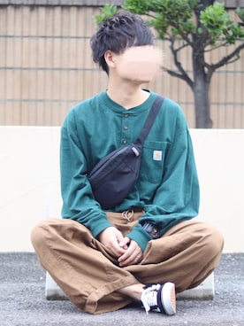 おさかなさん（メンズ・169cm）の夏コーディネート