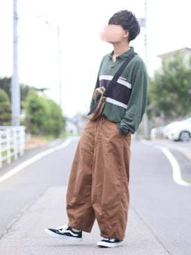 おさかなさん（メンズ・169cm）の秋コーディネート