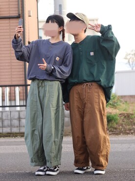 �������Ȃ���̃L���b�v�u�iCarhartt�b�J�[�n�[�g�j�v���g�����R�[�f�B�l�[�g