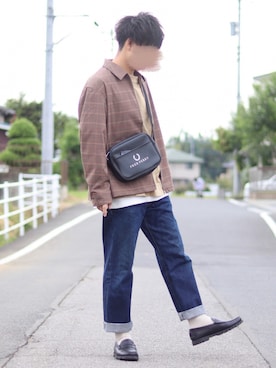 おさかなさん(メンズ・169cm)の秋コーディネート