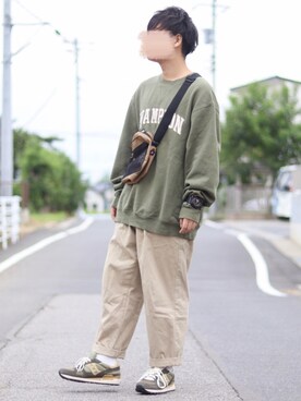 おさかなさん（メンズ・169cm）の秋コーディネート